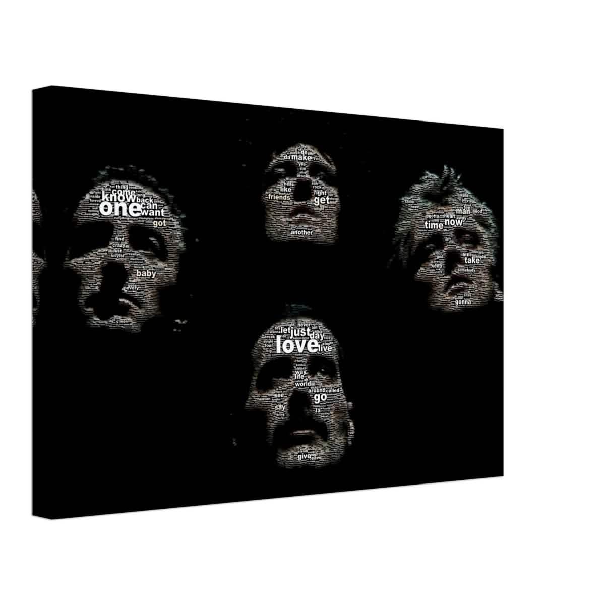 Da Vinci Pop Art wall art print | Queen | Rock Music - Canvas - 30x45 cm / 12x18″ -