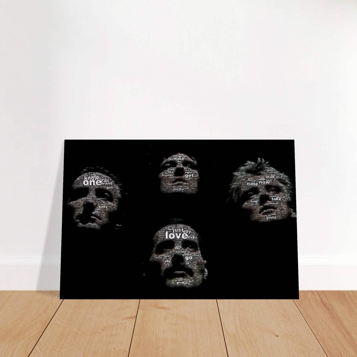 Da Vinci Pop Art wall art print | Queen | Rock Music - Brushed Aluminum Print - 40x60 cm / 16x24″ -