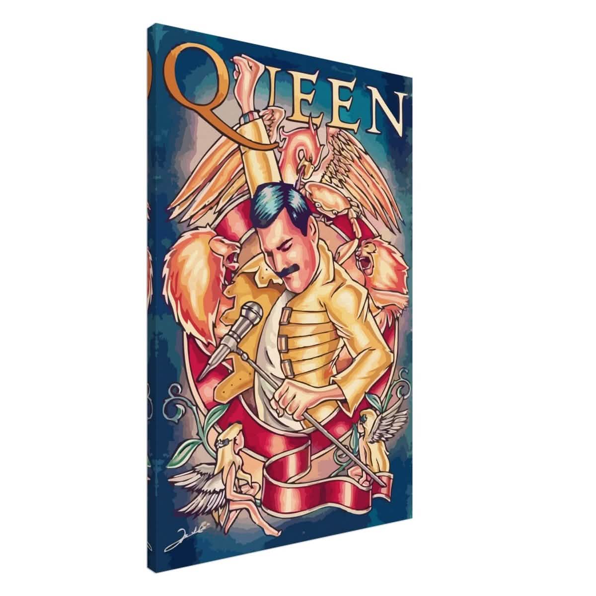 Da Vinci Pop Art Wall art print | Queen - Canvas - 60x90 cm / 24x36″ -