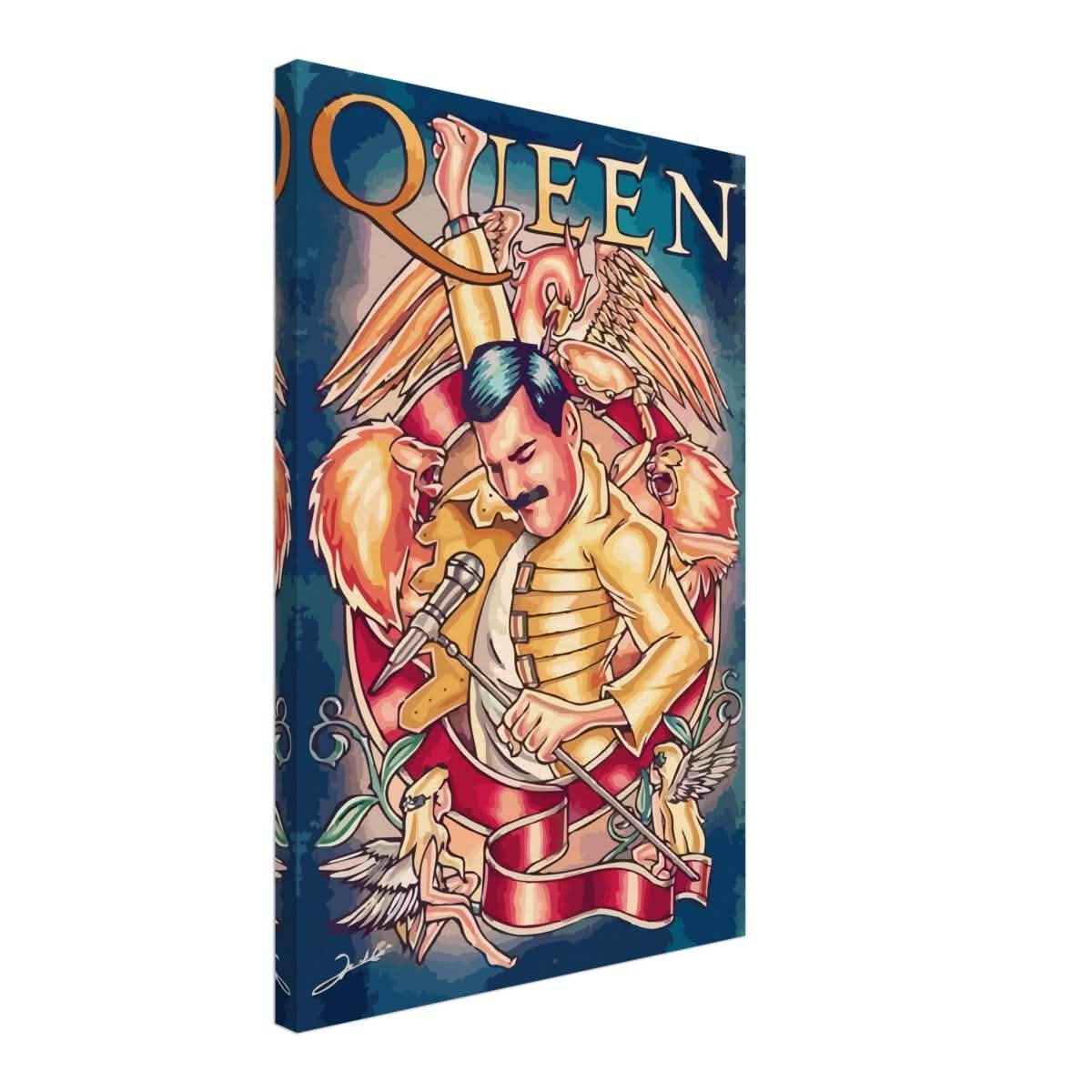 Da Vinci Pop Art Wall art print | Queen - Canvas - 40x60 cm / 16x24″ -