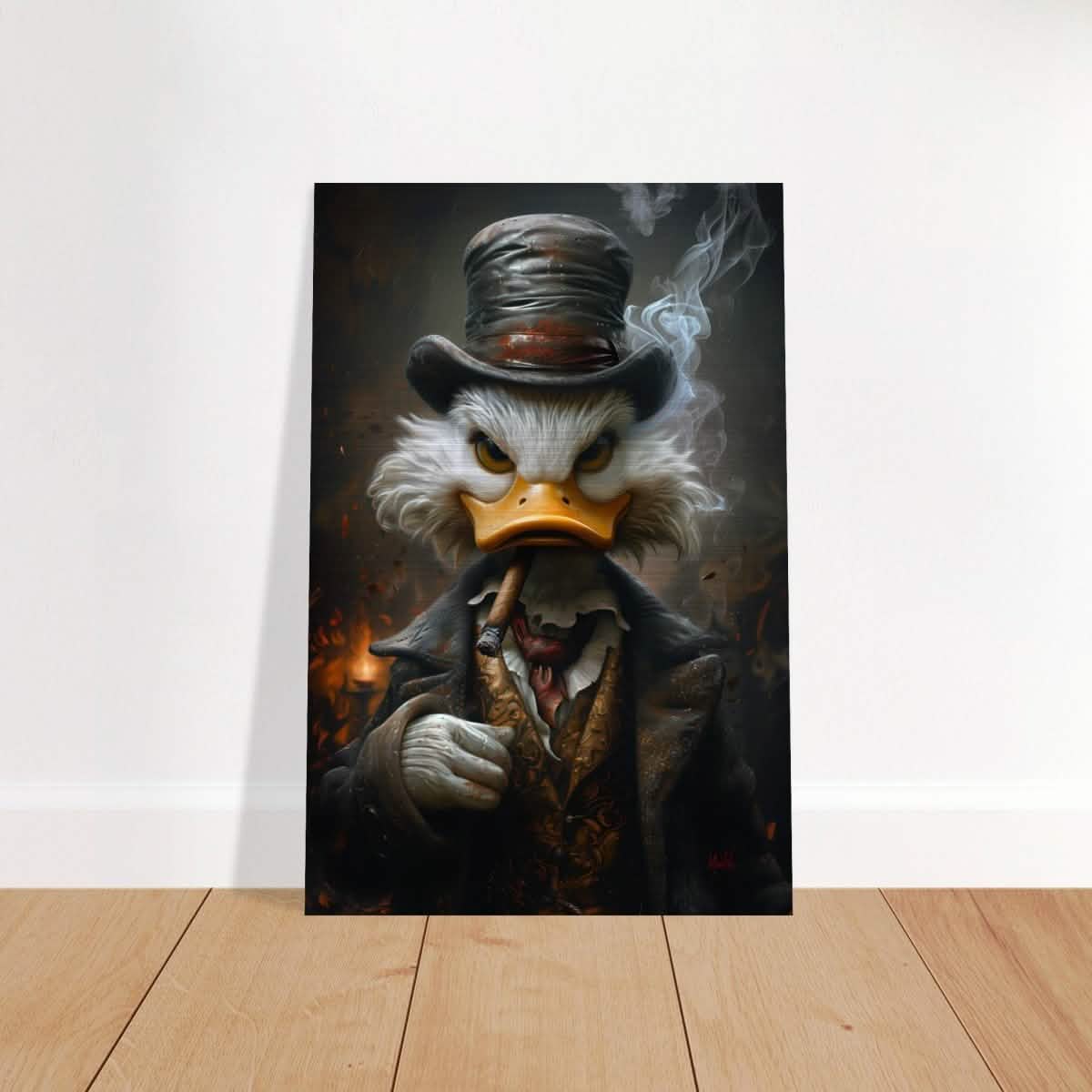 Da Vinci Pop Art Wall art print | Scrooge McDuck - Acrylic Print - 30x45 cm / 12x18″ -