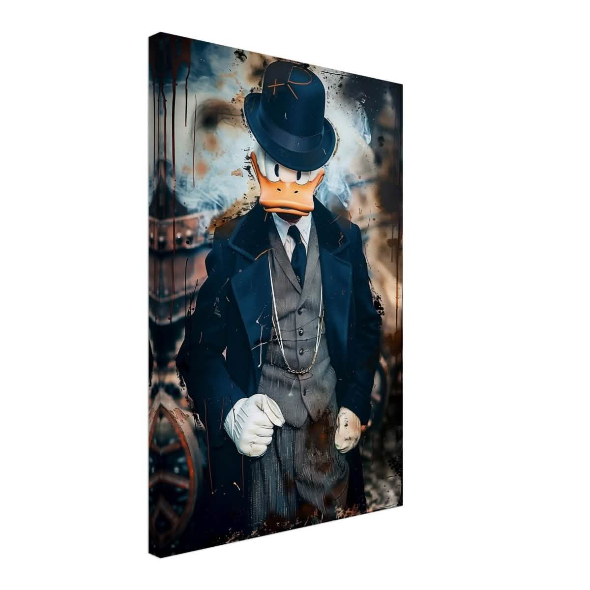 Da Vinci Pop Art Wall art print | Scrooge McDuck - Canvas - 40x60 cm / 16x24″ -