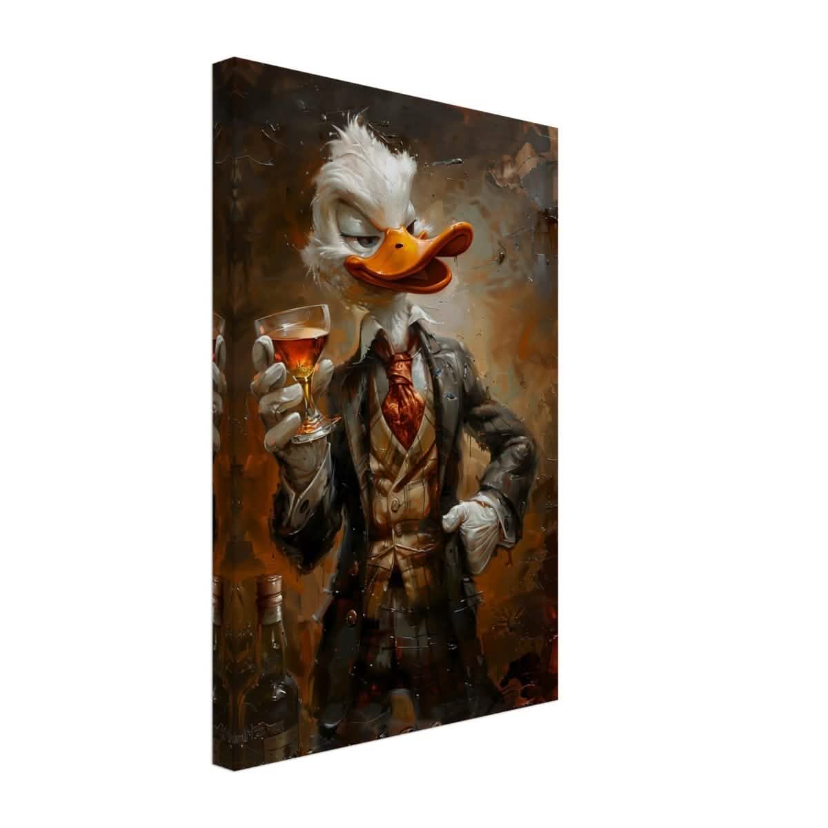 Da Vinci Pop Art Wall art print | Scrooge McDuck - Canvas - 30x45 cm / 12x18″ -
