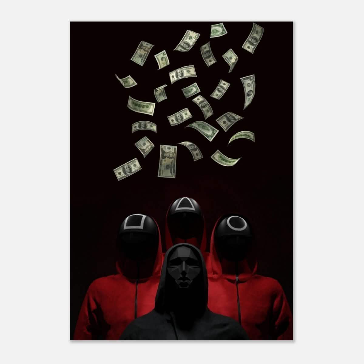 Da Vinci Pop Art Wall art Print | Squid Game - Aluminum Print - 70x100 cm / 28x40″ -