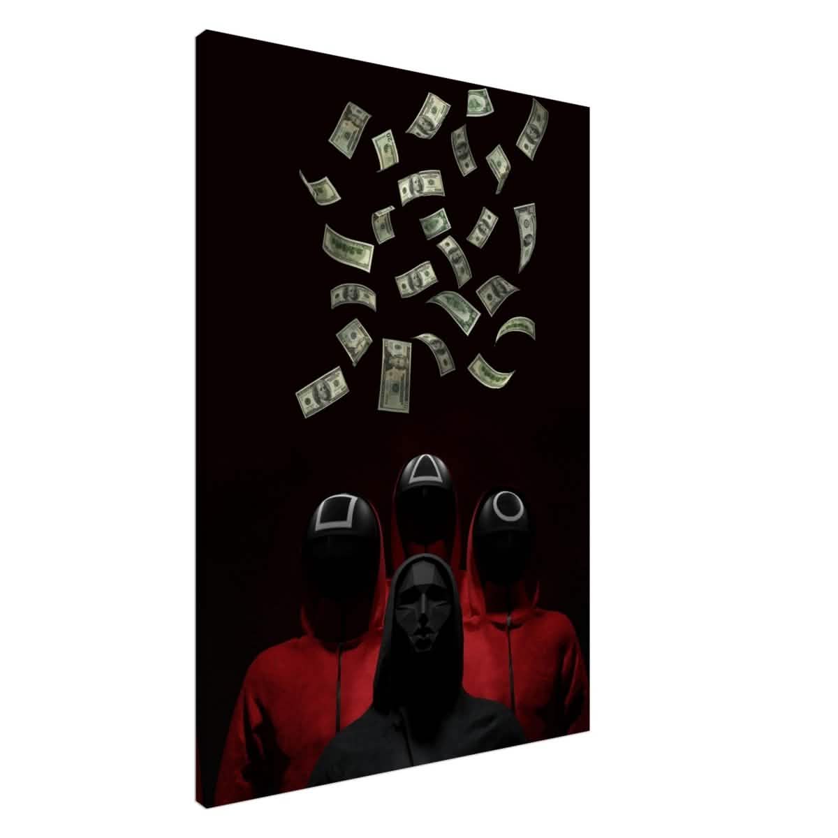 Da Vinci Pop Art Wall art Print | Squid Game - Canvas - 70x100 cm / 28x40″ -