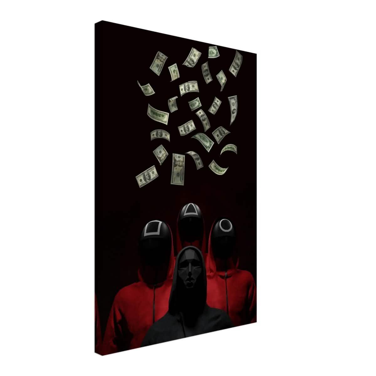 Da Vinci Pop Art Wall art Print | Squid Game - Canvas - 40x60 cm / 16x24″ -