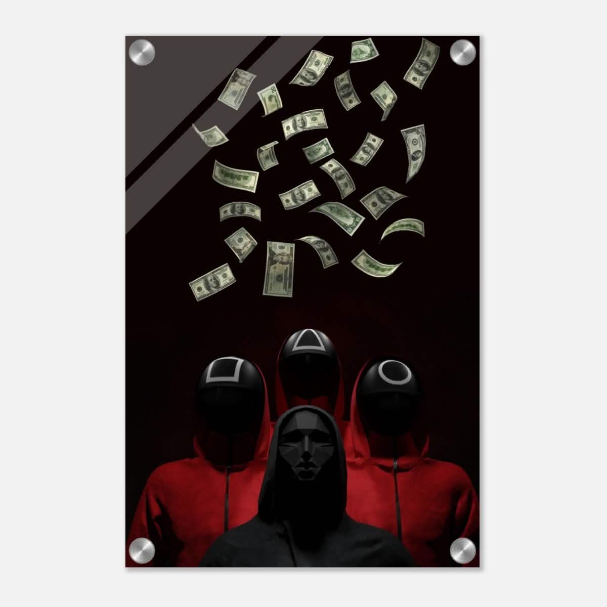 Da Vinci Pop Art Wall art Print | Squid Game - Acrylic Print - 30x45 cm / 12x18″ -