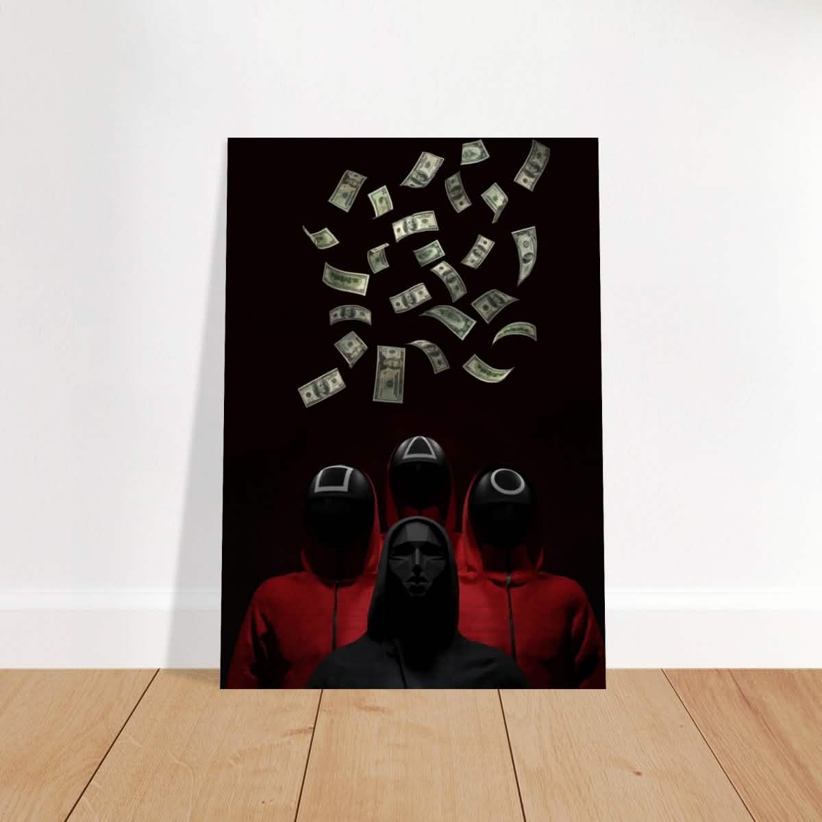 Da Vinci Pop Art Wall art Print | Squid Game - Brushed Aluminum Print - 70x100 cm / 28x40″ -