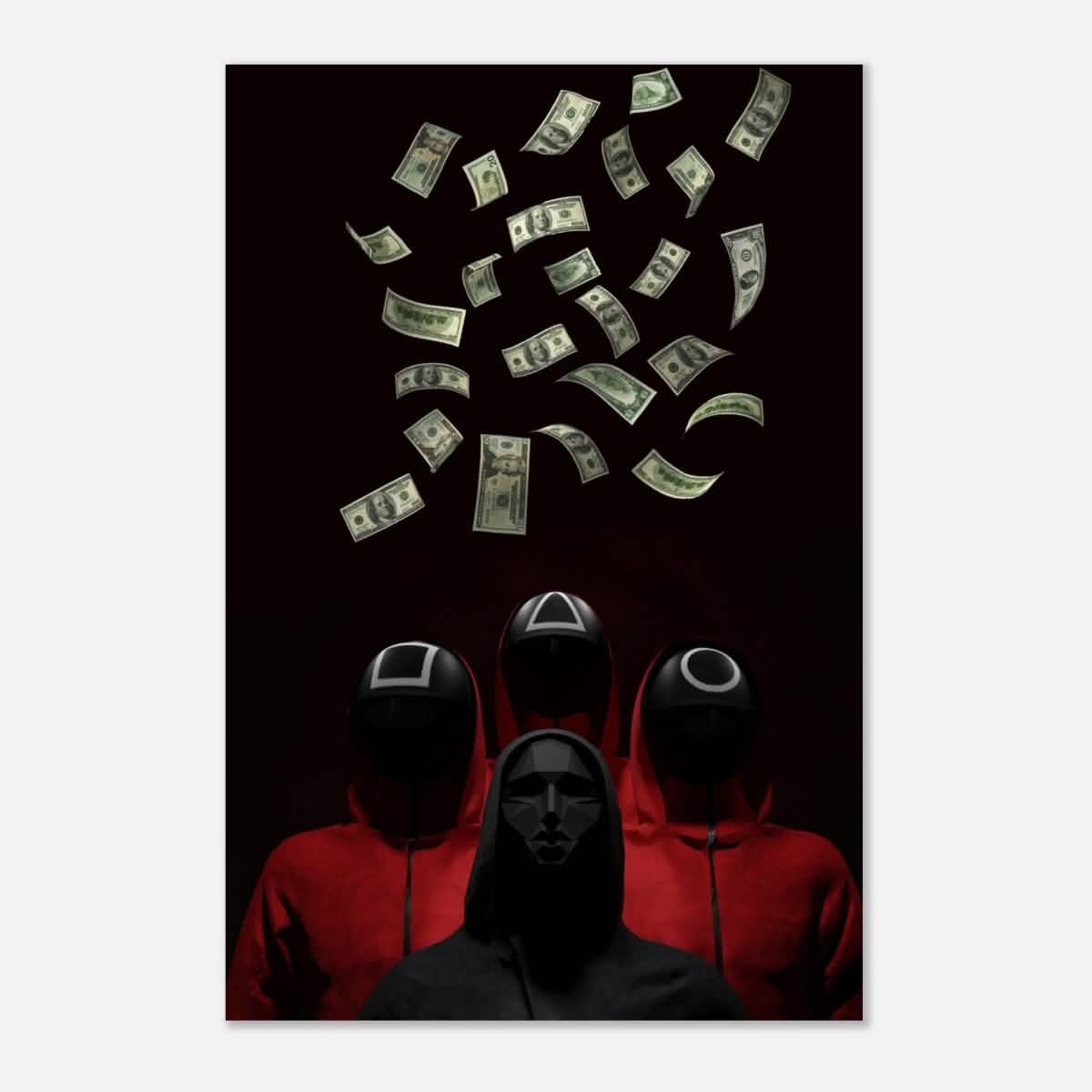 Da Vinci Pop Art Wall art Print | Squid Game - Aluminum Print - 30x45 cm / 12x18″ -