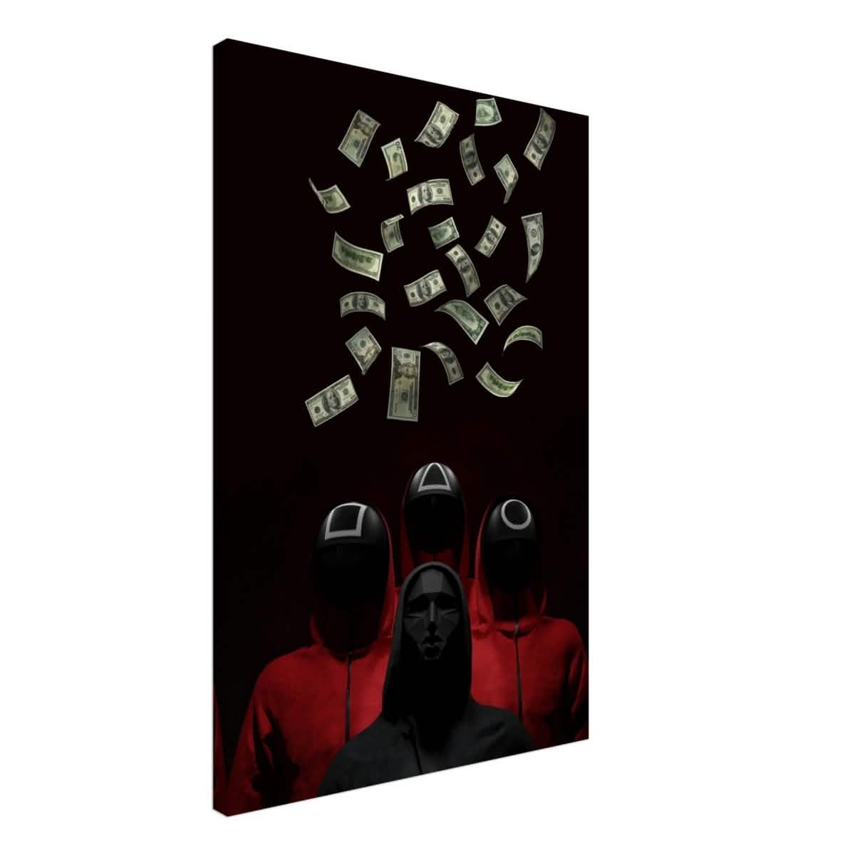 Da Vinci Pop Art Wall art Print | Squid Game - Canvas - 50x75 cm / 20x30″ -