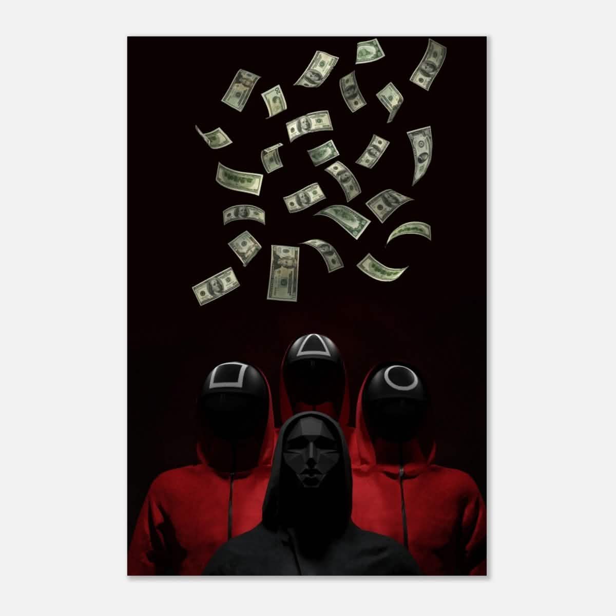 Da Vinci Pop Art Wall art Print | Squid Game - Aluminum Print - 60x90 cm / 24x36″ -