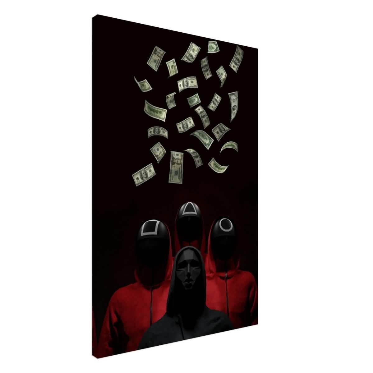 Da Vinci Pop Art Wall art Print | Squid Game - Canvas - 60x90 cm / 24x36″ -