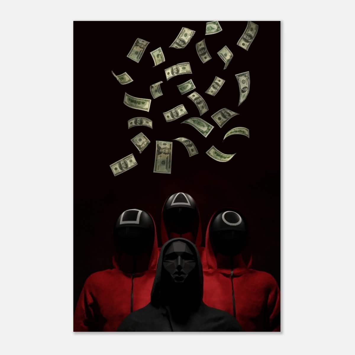 Da Vinci Pop Art Wall art Print | Squid Game - Wood Prints - 30x45 cm / 12x18″ -