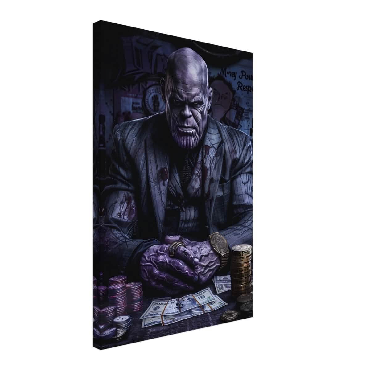 Da Vinci Pop Art Wall art print | Thanos - Canvas - 40x60 cm / 16x24″ -