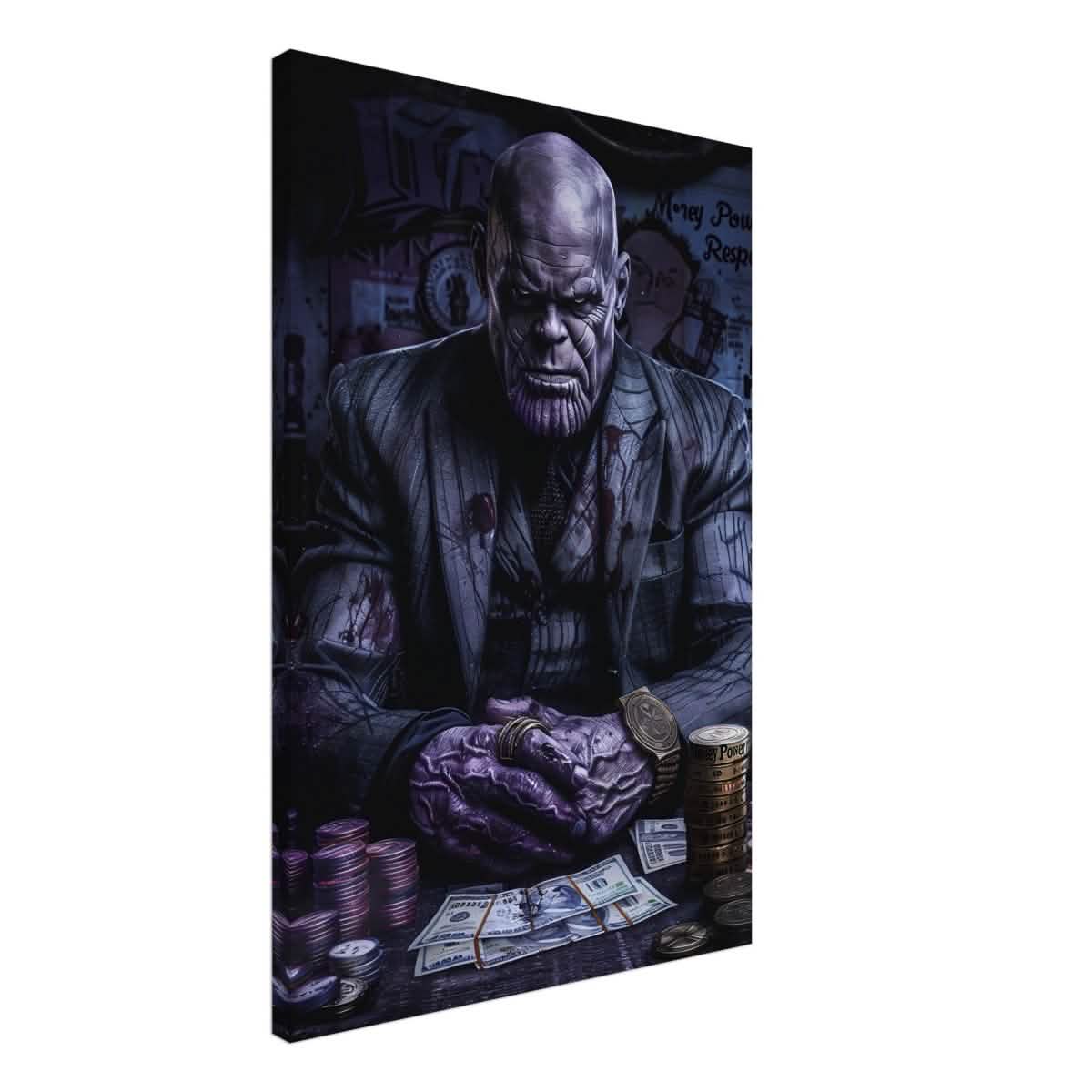 Da Vinci Pop Art Wall art print | Thanos - Canvas - 50x75 cm / 20x30″ -