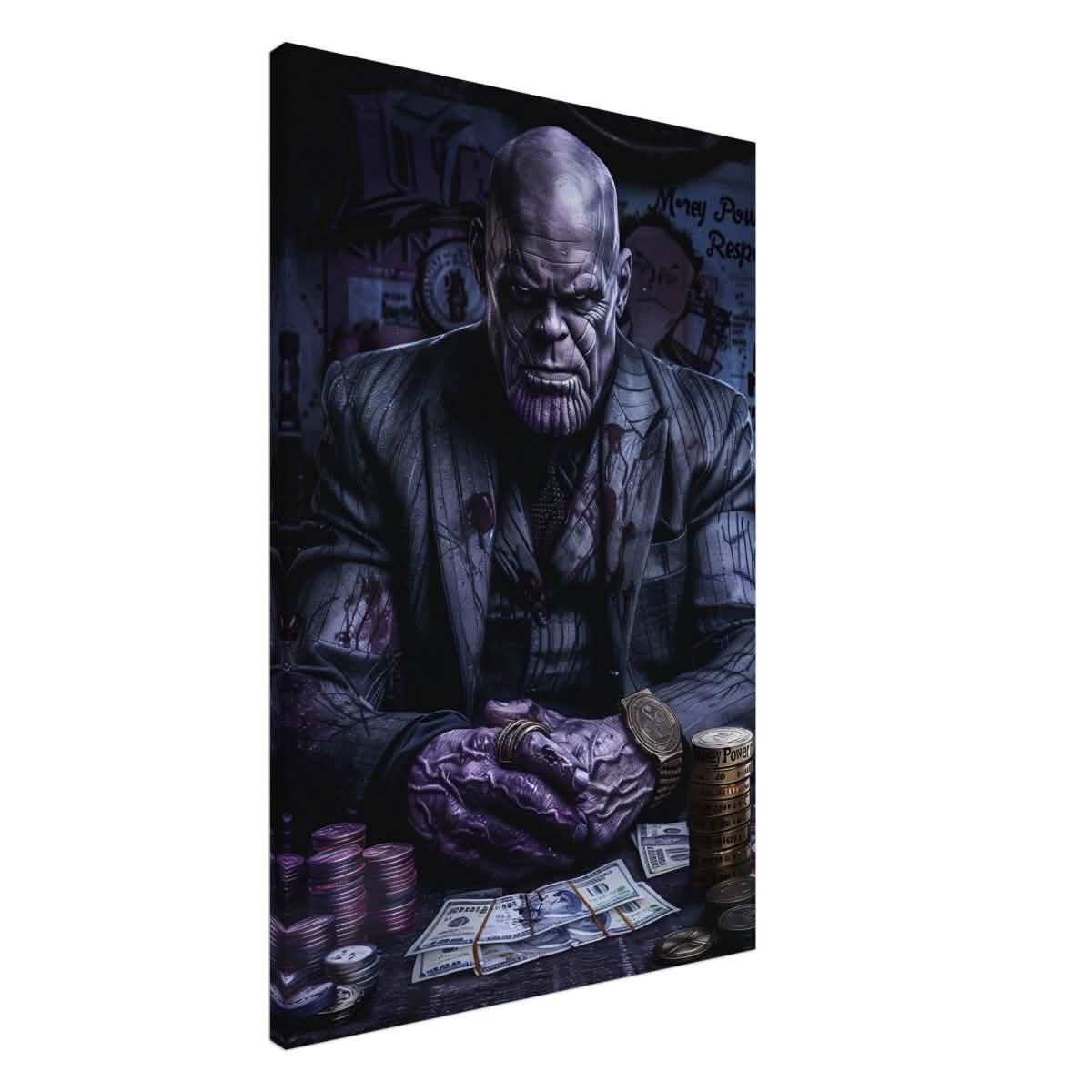 Da Vinci Pop Art Wall art print | Thanos - Canvas - 60x90 cm / 24x36″ -
