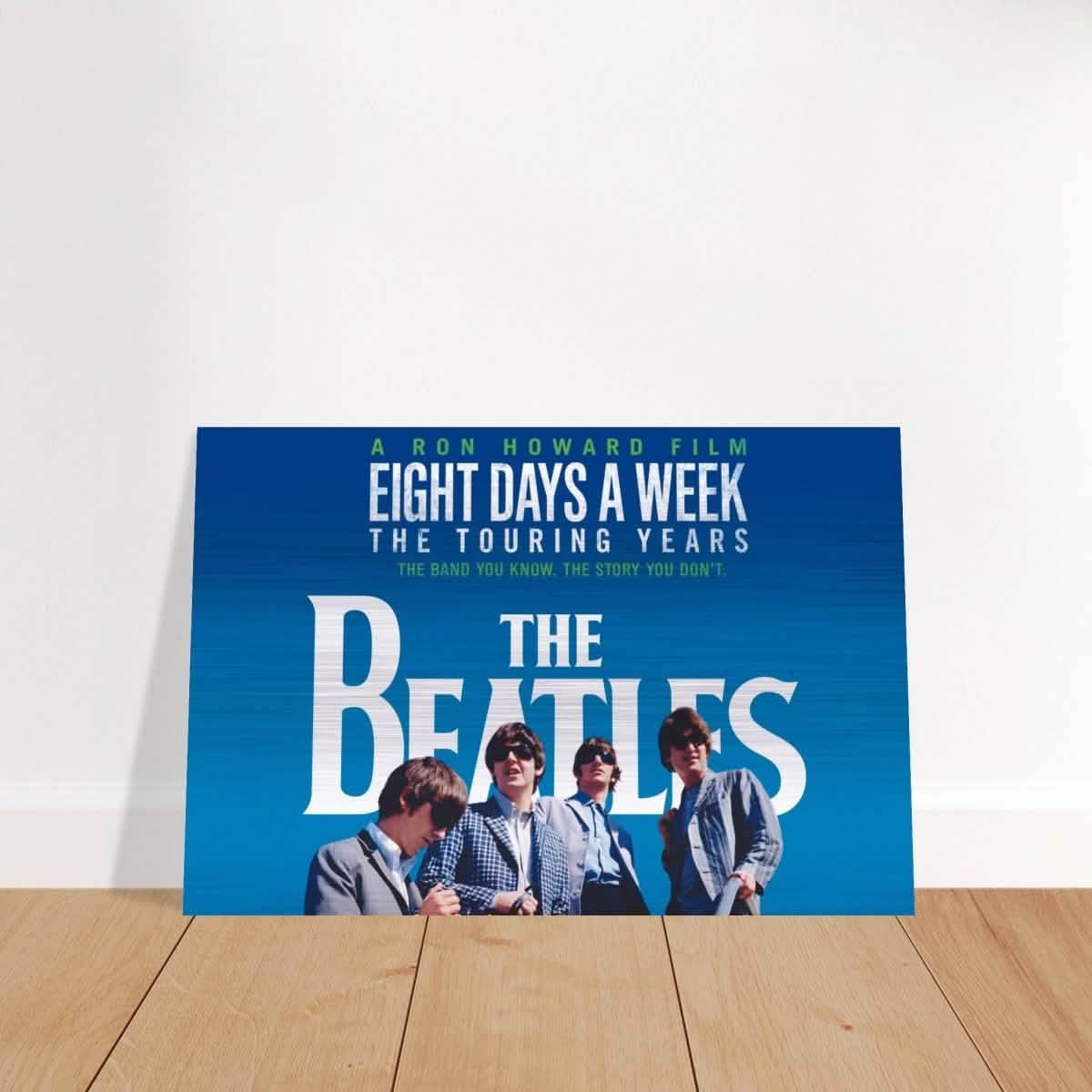 Da Vinci Pop Art wall art print | The Beatles | Eight Days a Week | The Touring Years - Brushed Aluminum Print - 40x60 cm / 16x24″ -