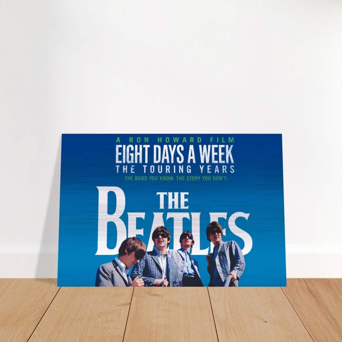 Da Vinci Pop Art wall art print | The Beatles | Eight Days a Week | The Touring Years - Brushed Aluminum Print - 30x45 cm / 12x18″ -