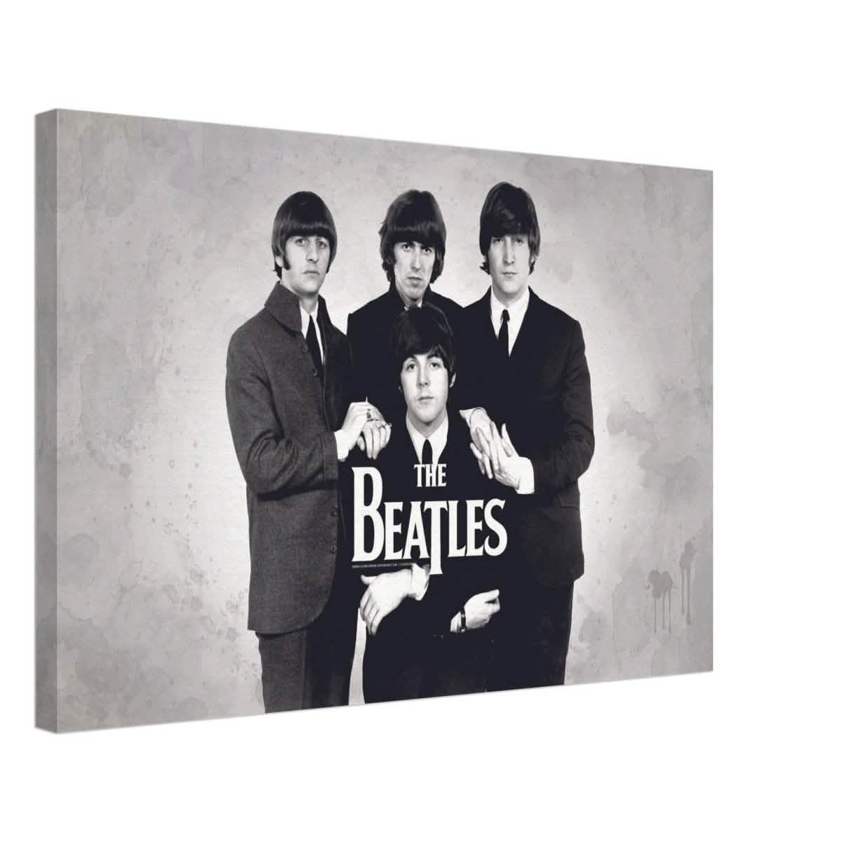 Da Vinci Pop Art wall art print | The Beatles | Rock Music - Canvas - 40x60 cm / 16x24″ -