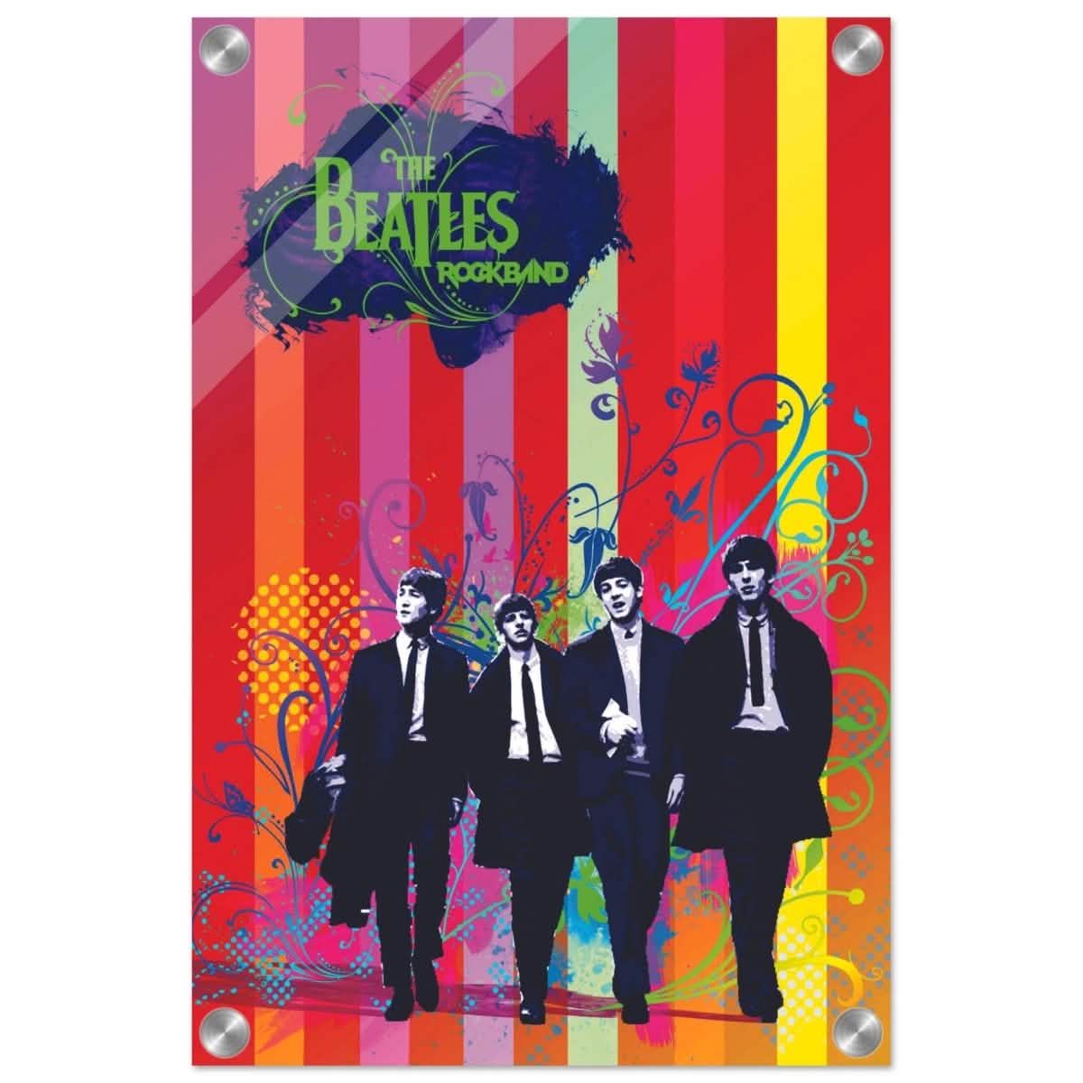 Da Vinci Pop Art wall art print | The Beatles | Rock Music - Acrylic Print - 30x45 cm / 12x18″ -