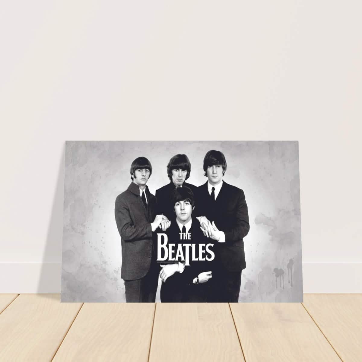 Da Vinci Pop Art wall art print | The Beatles | Rock Music - Aluminum Print - 60x90 cm / 24x36″ -
