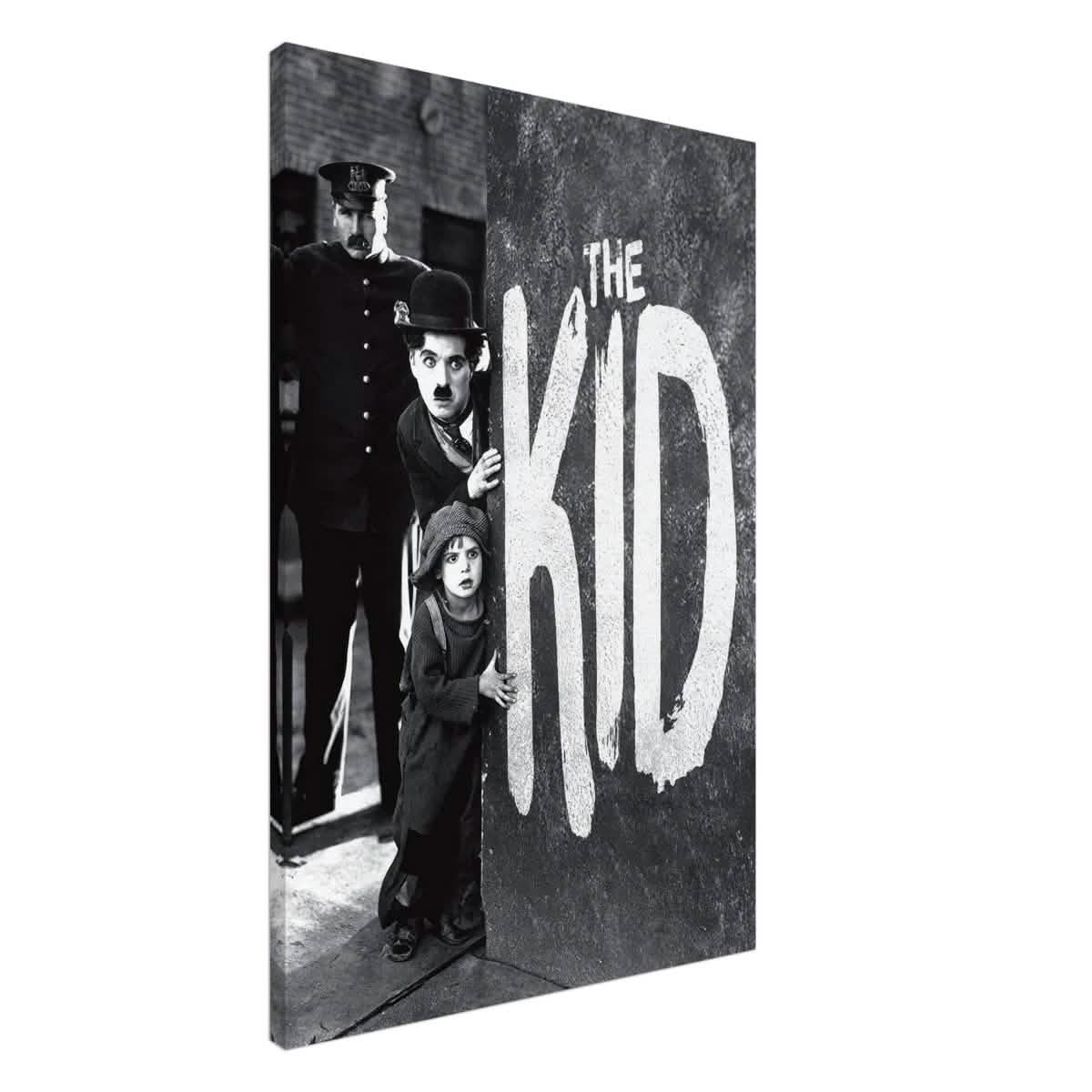 Da Vinci Pop Art wall art Print | The Kid (1921) - Canvas - 60x90 cm / 24x36″ -