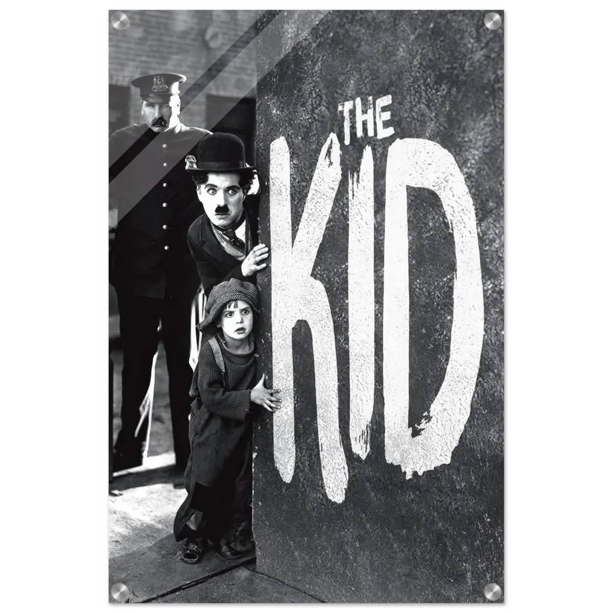 Da Vinci Pop Art wall art Print | The Kid (1921) - Acrylic Print - 50x75 cm / 20x30″ -