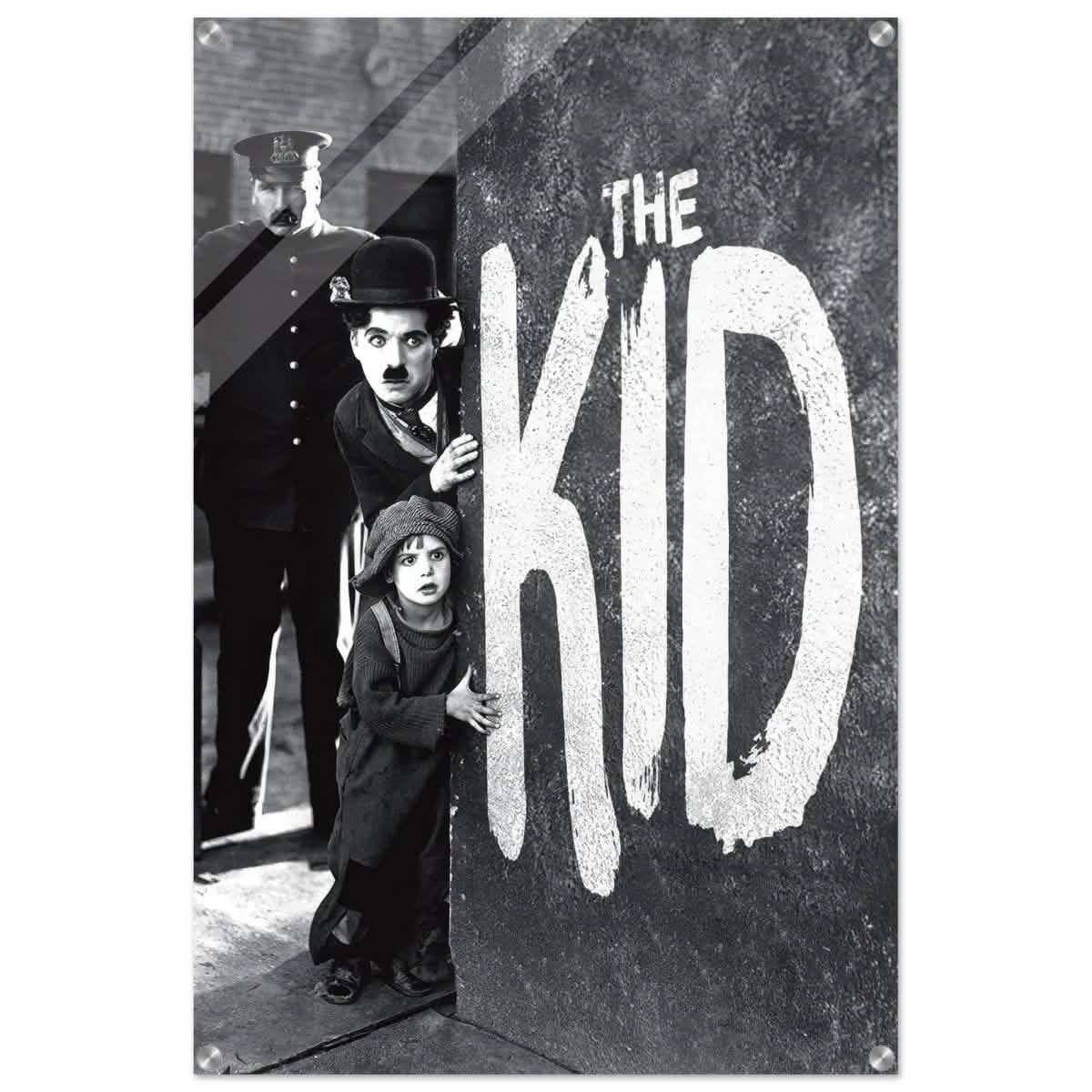 Da Vinci Pop Art wall art Print | The Kid (1921) - Acrylic Print - 60x90 cm / 24x36″ -