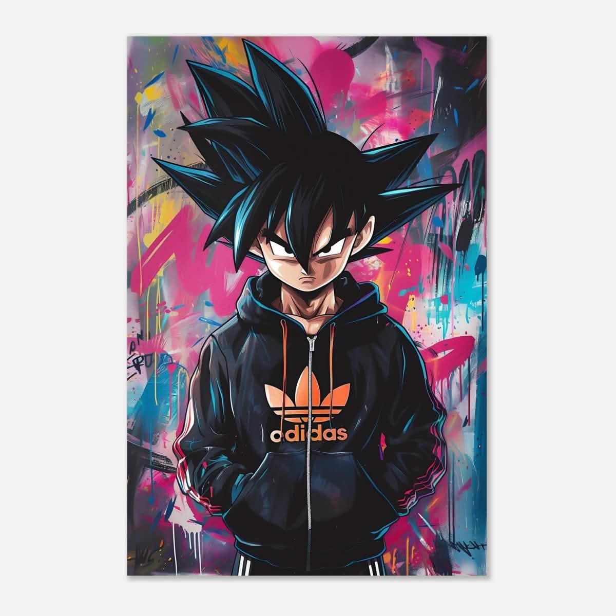 Da Vinci Pop Art Wall art print | Vegeta - Aluminum Print - 40x60 cm / 16x24″ -