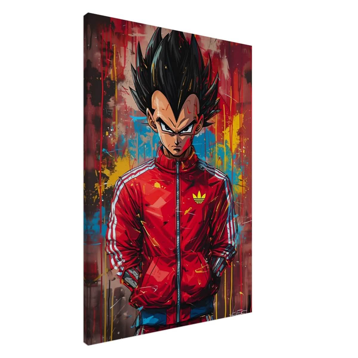 Da Vinci Pop Art Wall art print | Vegeta - Acrylic Print - 30x45 cm / 12x18″ -