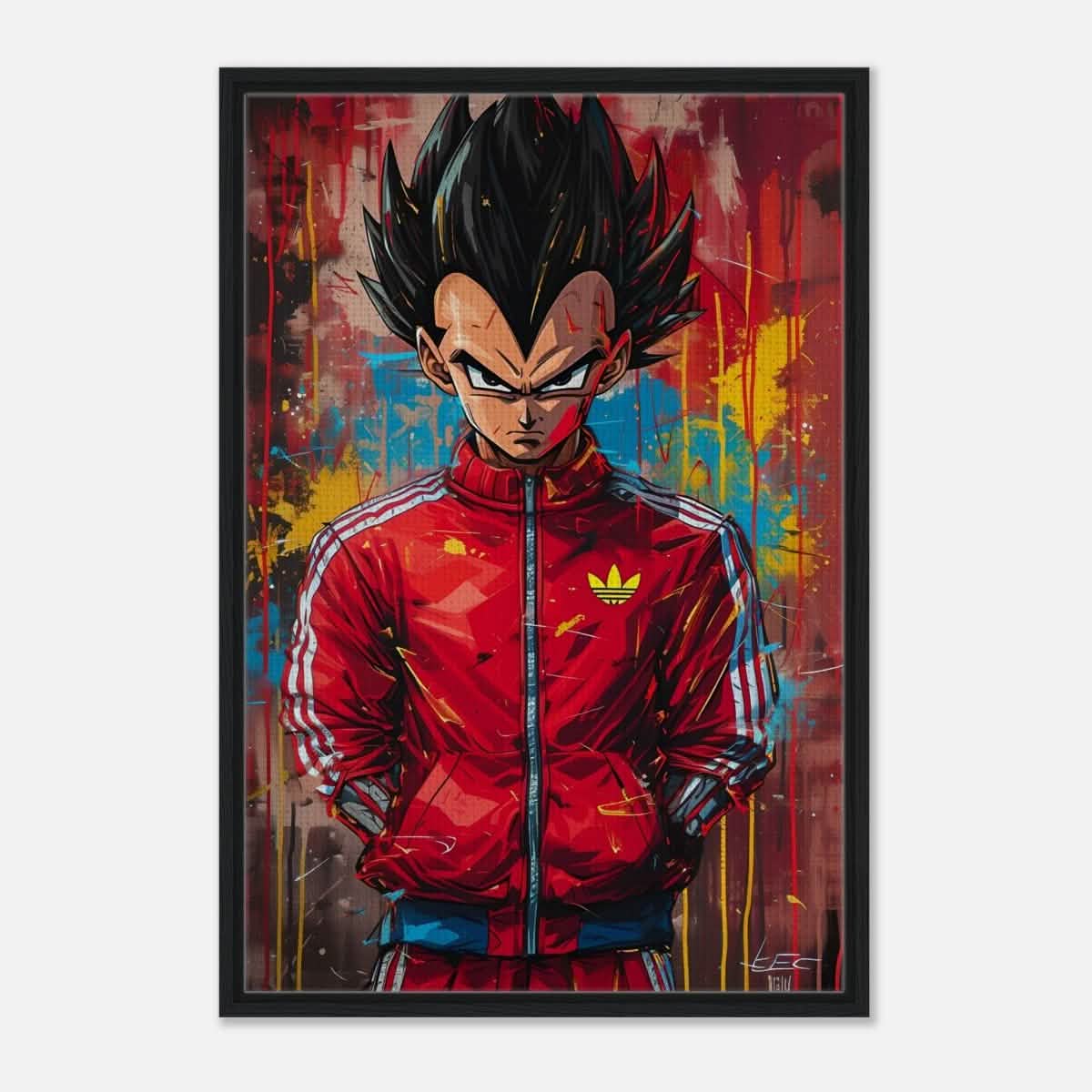 Da Vinci Pop Art Wall art print | Vegeta - Acrylic Print - 30x45 cm / 12x18″ -