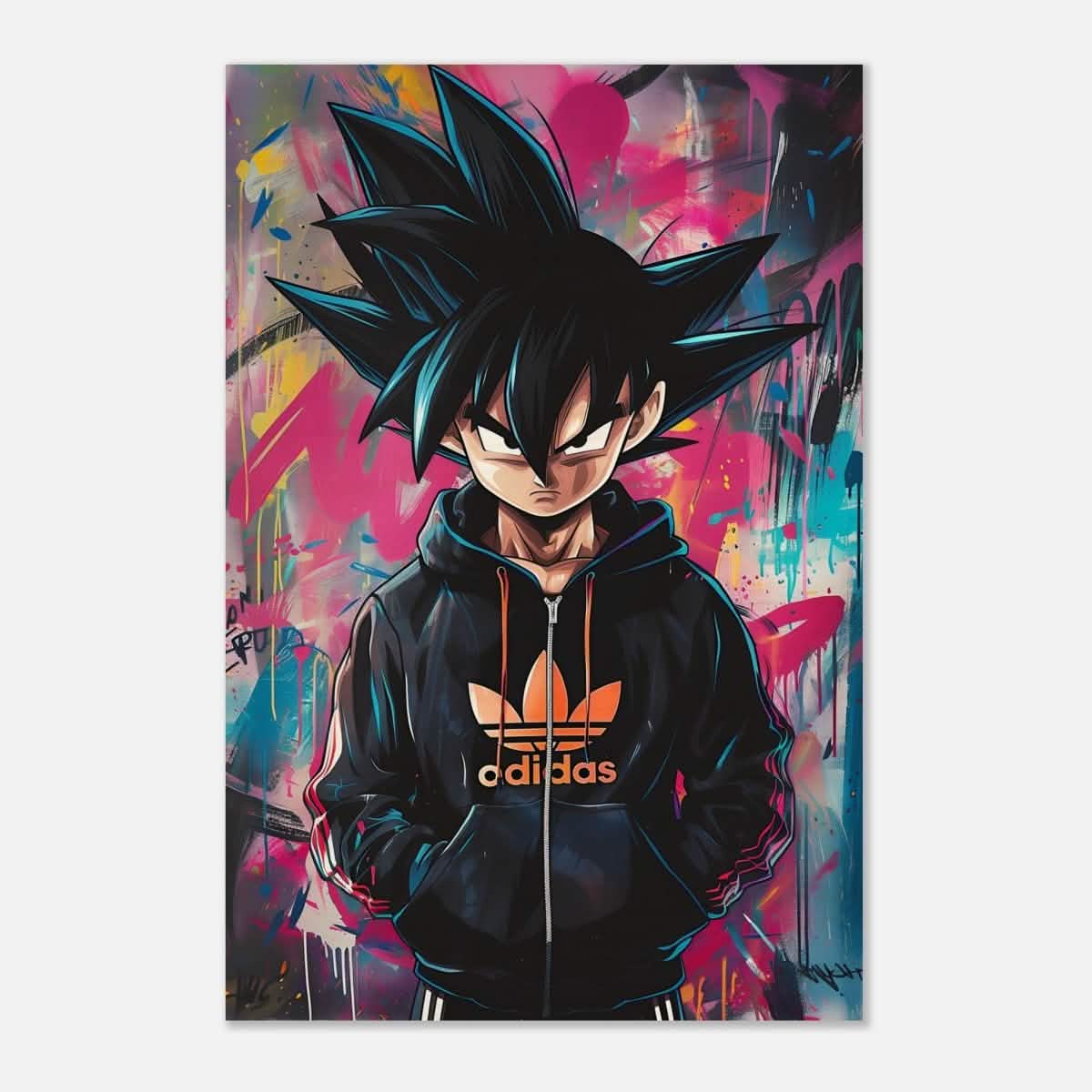 Da Vinci Pop Art Wall art print | Vegeta - Wood Prints - 60x90 cm / 24x36″ -