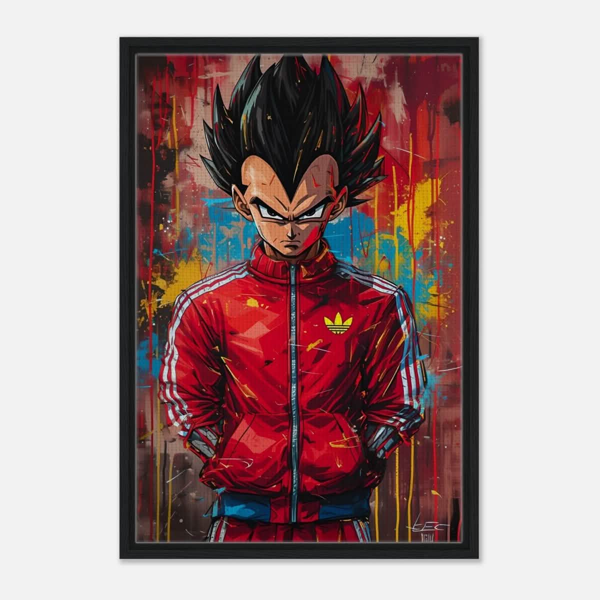 Da Vinci Pop Art Wall art print | Vegeta - Acrylic Print - 30x45 cm / 12x18″ -