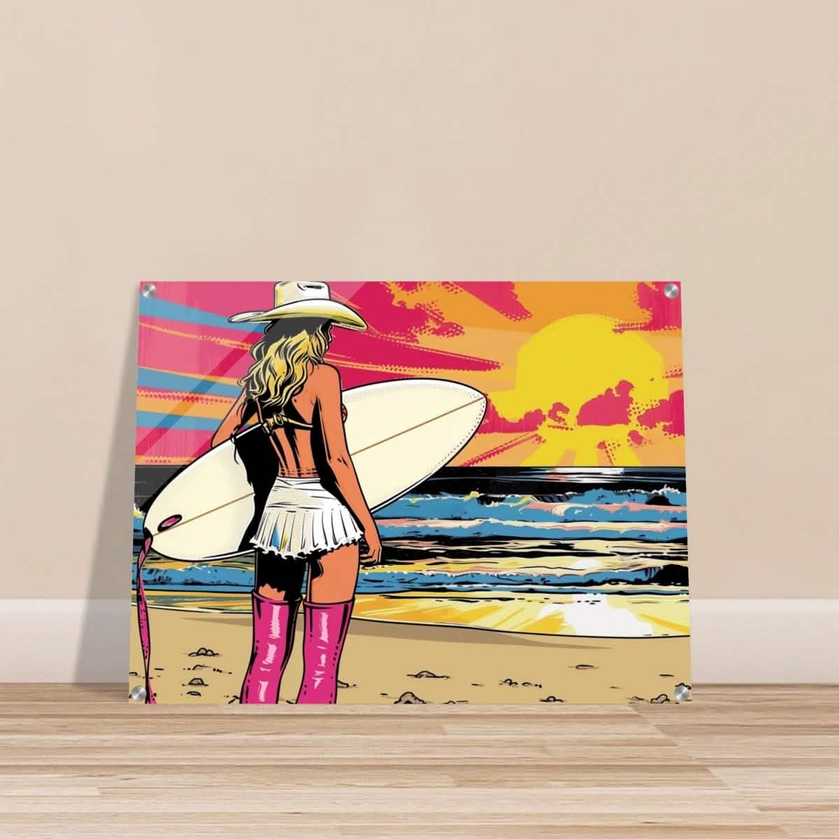 Da Vinci Pop Art Wall art Print - Acrylic Print - 60x80 cm / 24x32″ -