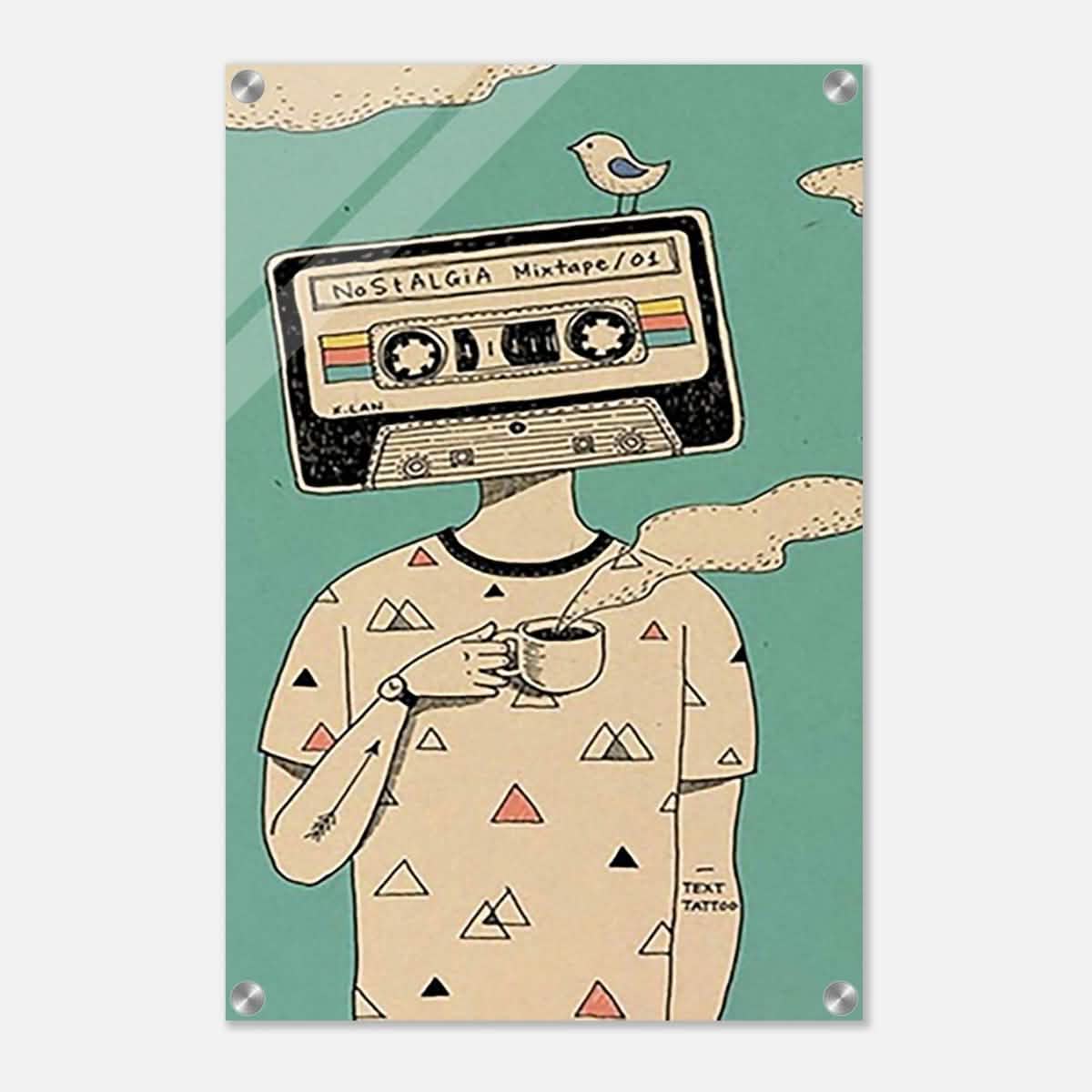 Da Vinci Pop Art Wall art print - Acrylic Print - 40x60 cm / 16x24″ -