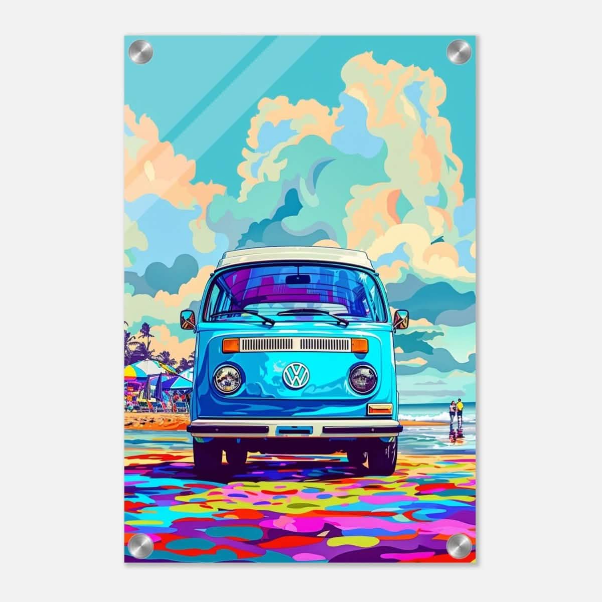 Da Vinci Pop Art Wall art print - Acrylic Print - 30x45 cm / 12x18″ -