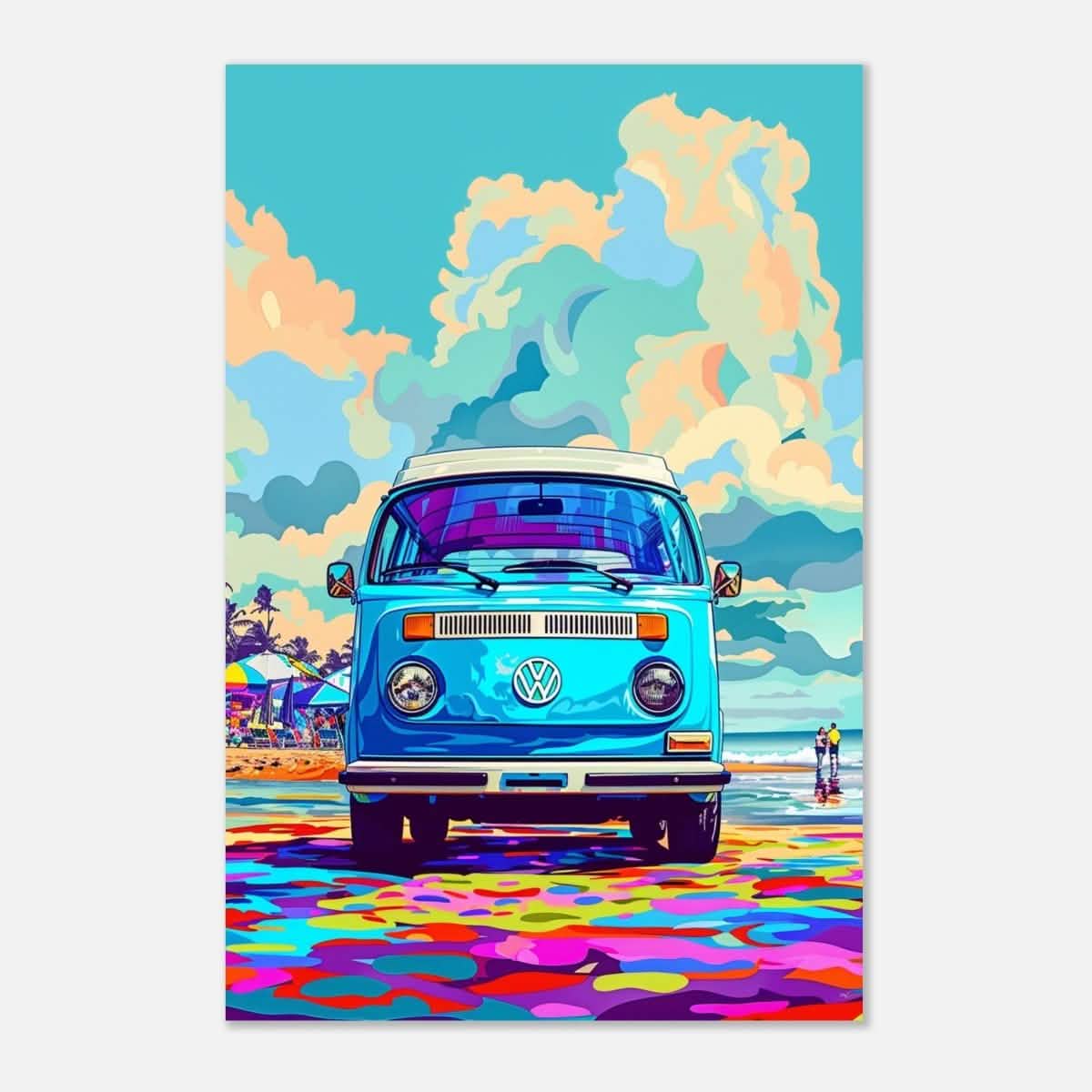 Da Vinci Pop Art Wall art print - Aluminum Print - 30x45 cm / 12x18″ -