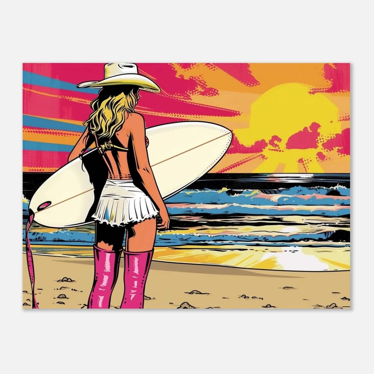 Da Vinci Pop Art Wall art Print - Aluminum Print - 30x40 cm / 12x16″ -