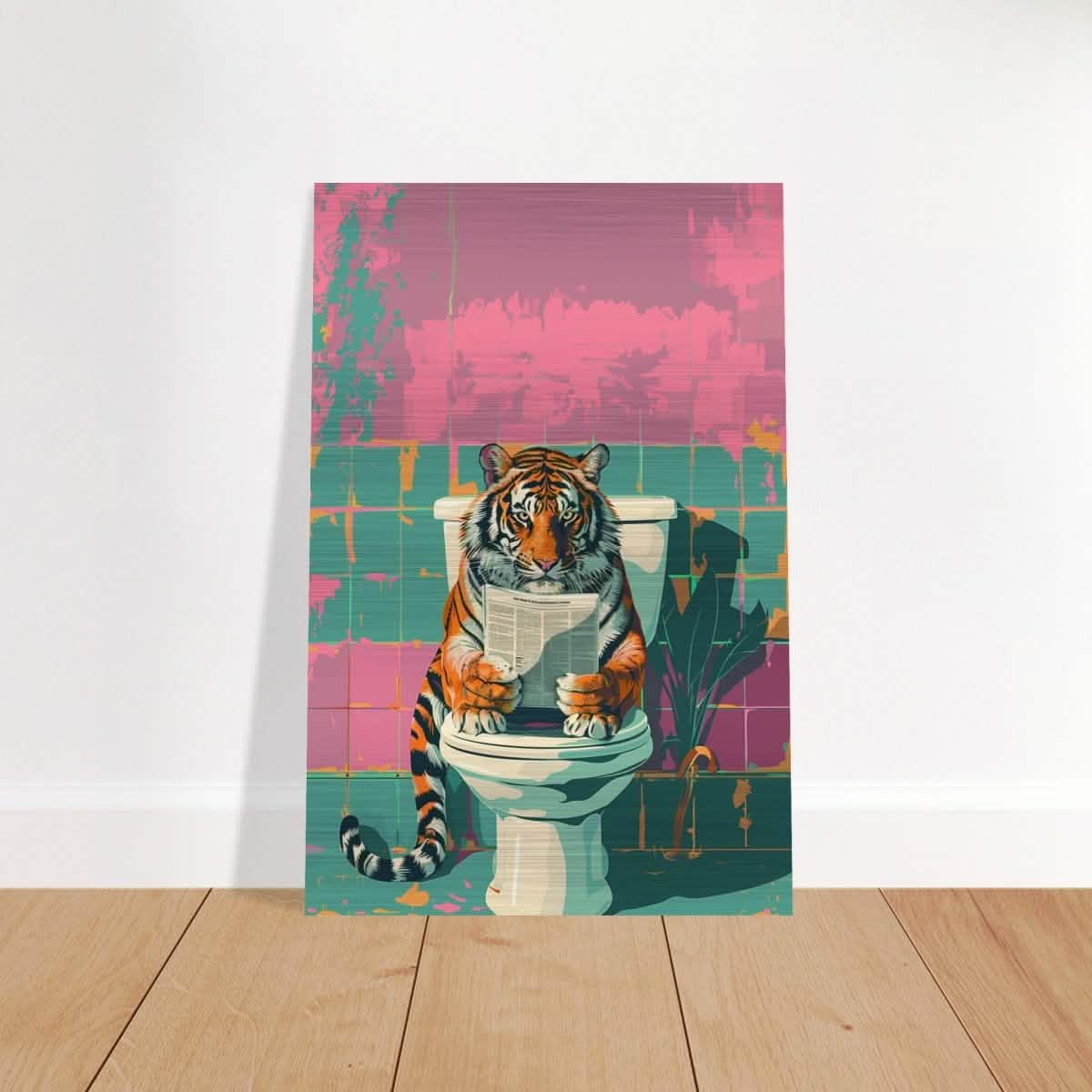 Da Vinci Pop Art Wall art print - Brushed Aluminum Print - 30x45 cm / 12x18″ -