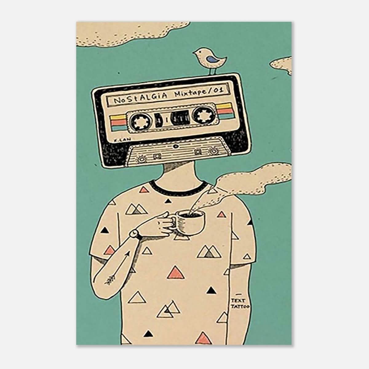 Da Vinci Pop Art Wall art print - Aluminum Print - 50x75 cm / 20x30″ -