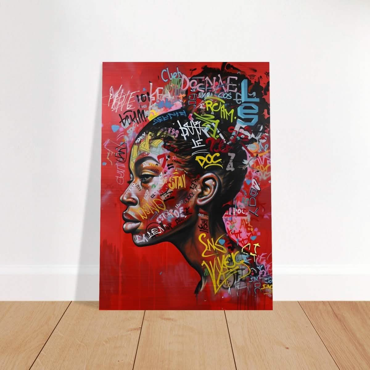 Da Vinci Pop Art Wall art print - Brushed Aluminum Print - 70x100 cm / 28x40″ -