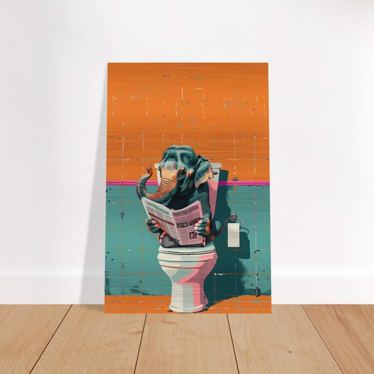 Da Vinci Pop Art Wall art print - Brushed Aluminum Print - 40x60 cm / 16x24″ -