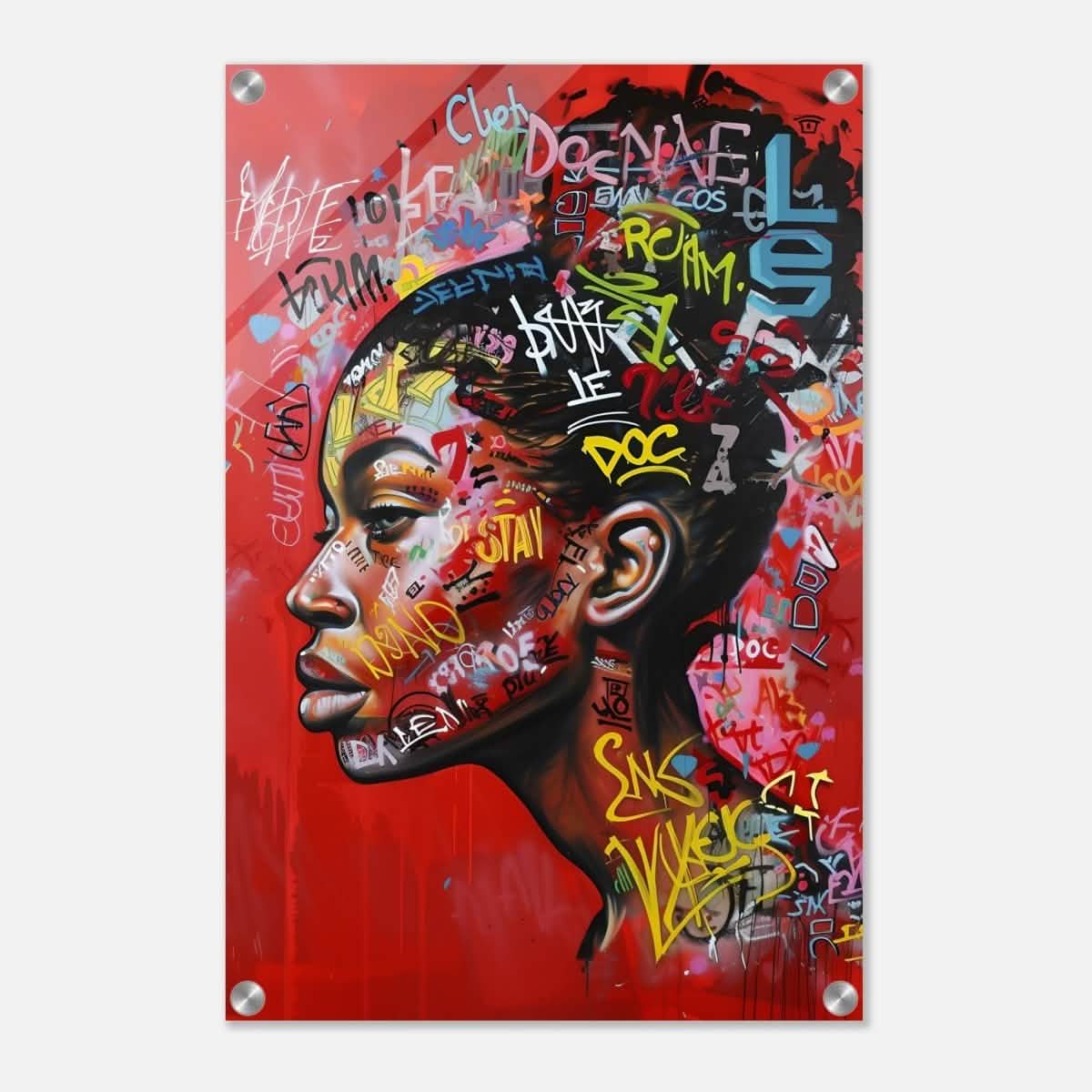 Da Vinci Pop Art Wall art print - Acrylic Print - 40x60 cm / 16x24″ -