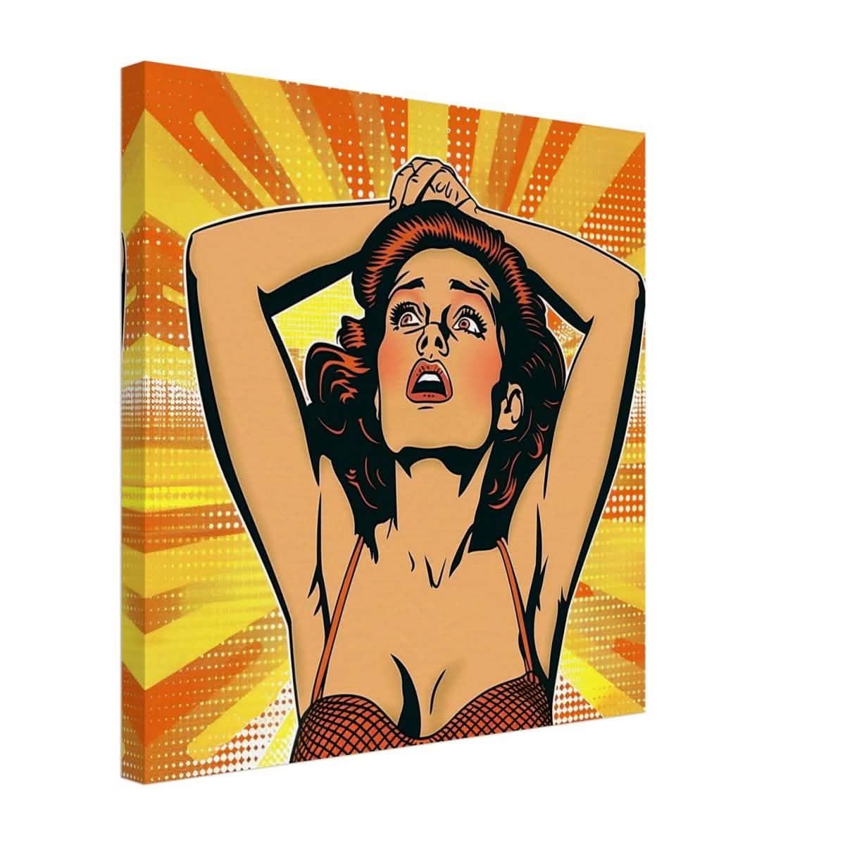 Da Vinci Pop Art Wall art print - Canvas - 50x50 cm / 20x20″ - Thick