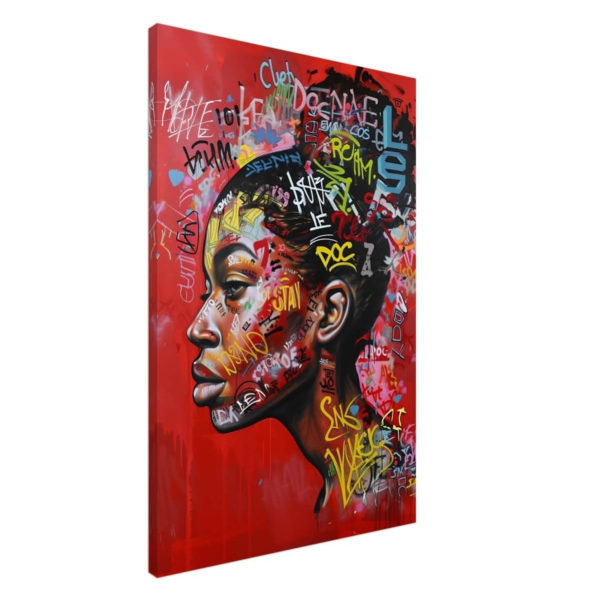 Da Vinci Pop Art Wall art print - Canvas - 60x90 cm / 24x36″ - Slim