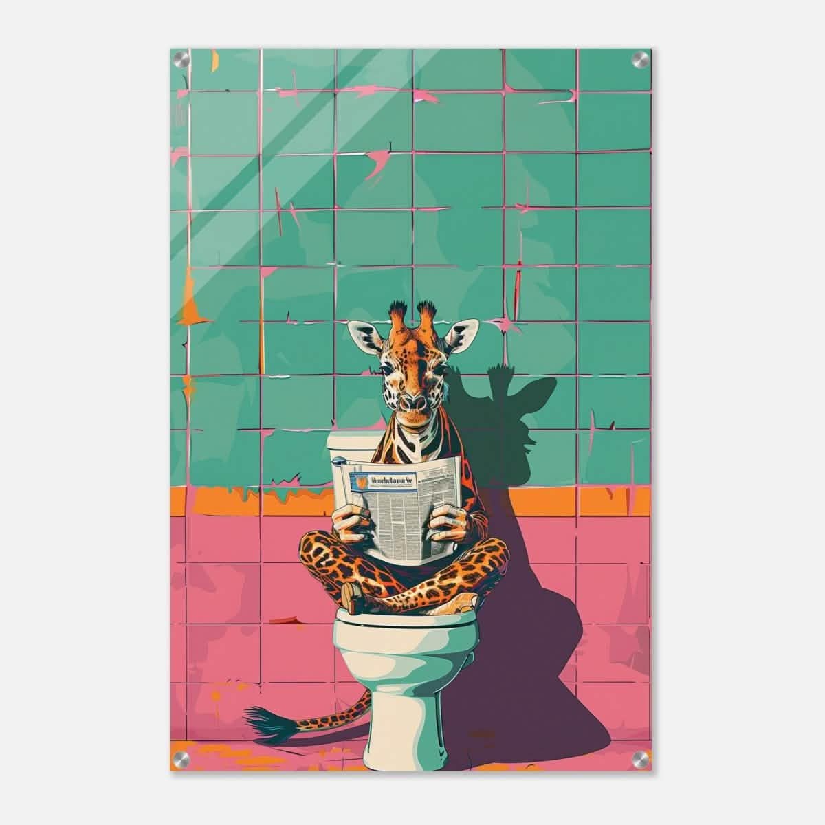 Da Vinci Pop Art Wall art print - Acrylic Print - 60x90 cm / 24x36″ -