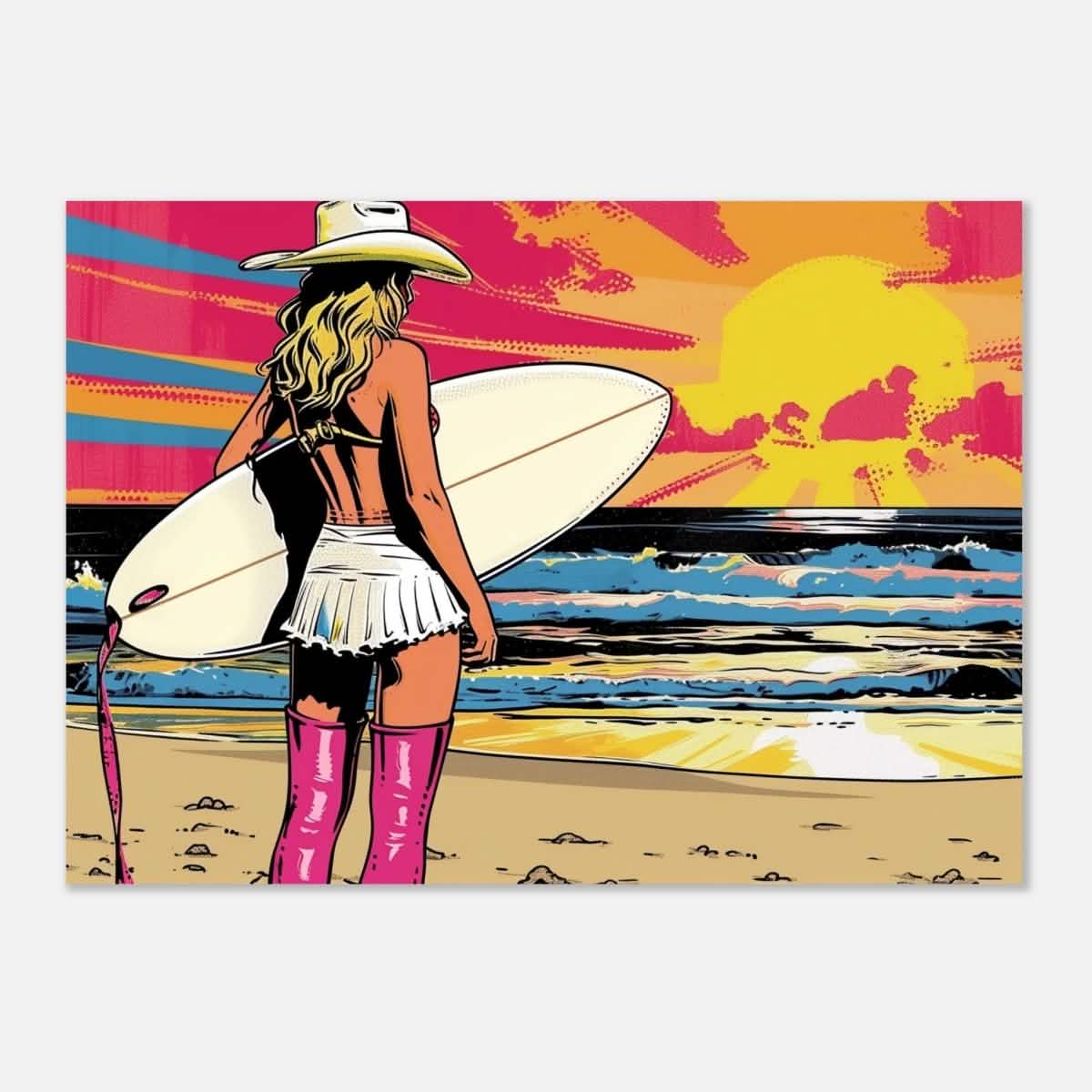 Da Vinci Pop Art Wall art Print - Aluminum Print - 50x70 cm / 20x28″ -