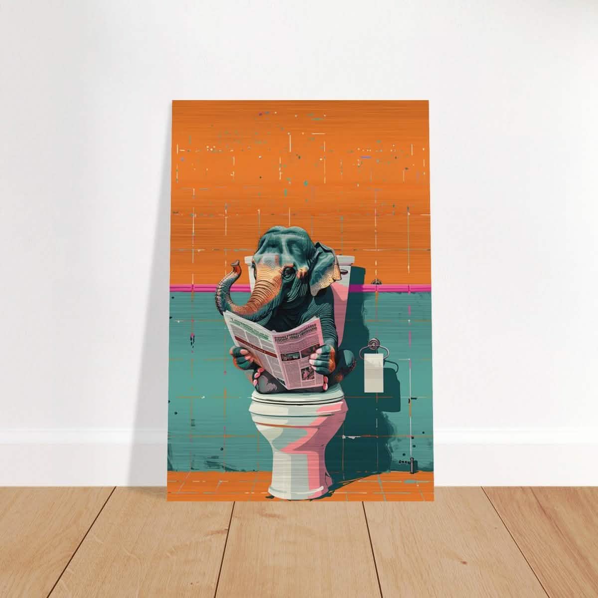 Da Vinci Pop Art Wall art print - Brushed Aluminum Print - 60x90 cm / 24x36″ -