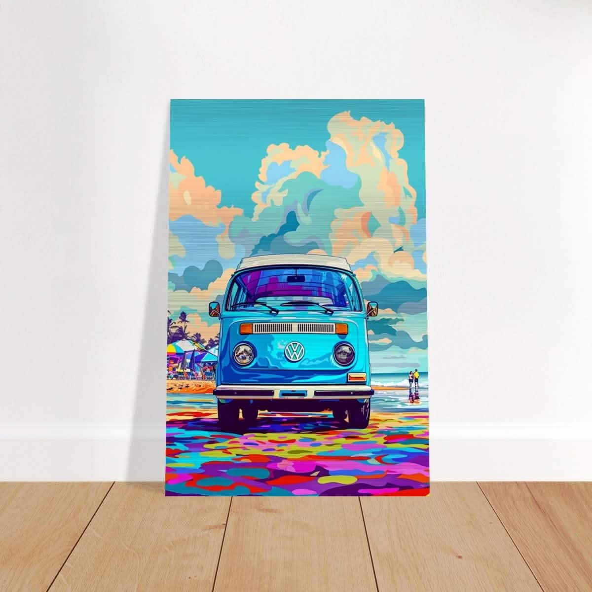 Da Vinci Pop Art Wall art print - Brushed Aluminum Print - 30x45 cm / 12x18″ -