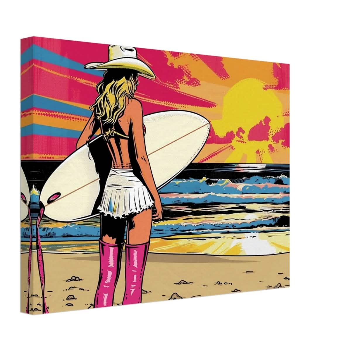 Da Vinci Pop Art Wall art Print - Canvas - 30x40 cm / 12x16″ - Slim